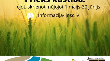 Prieks kustībā - ejot, skrienot, nūjojot