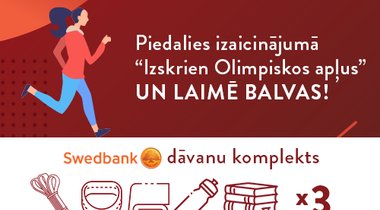 Izskrien Olimpiskos apļus