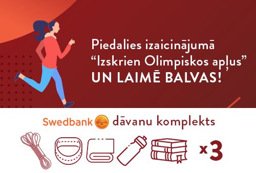 Izskrien Olimpiskos apļus