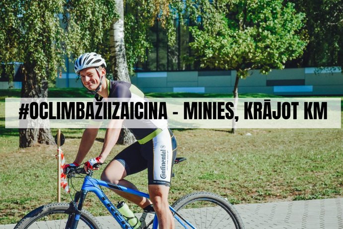 #OCLimbažiIzaicina –minies, krājot km