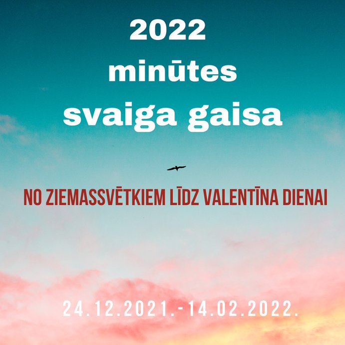 2022 minūtes svaiga gaisa