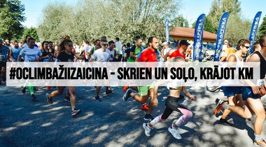 #OCLimbažiIzaicina – skrien un soļo, krājot km